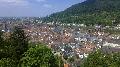 A panoramic view of the city of Heidelberg (by Michael Banck)