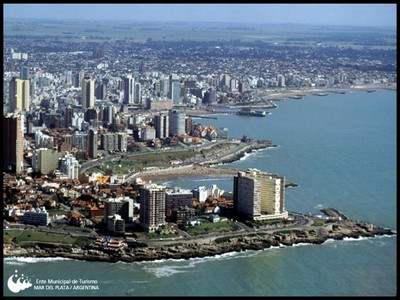 Panoramic view of Cape Corrientes